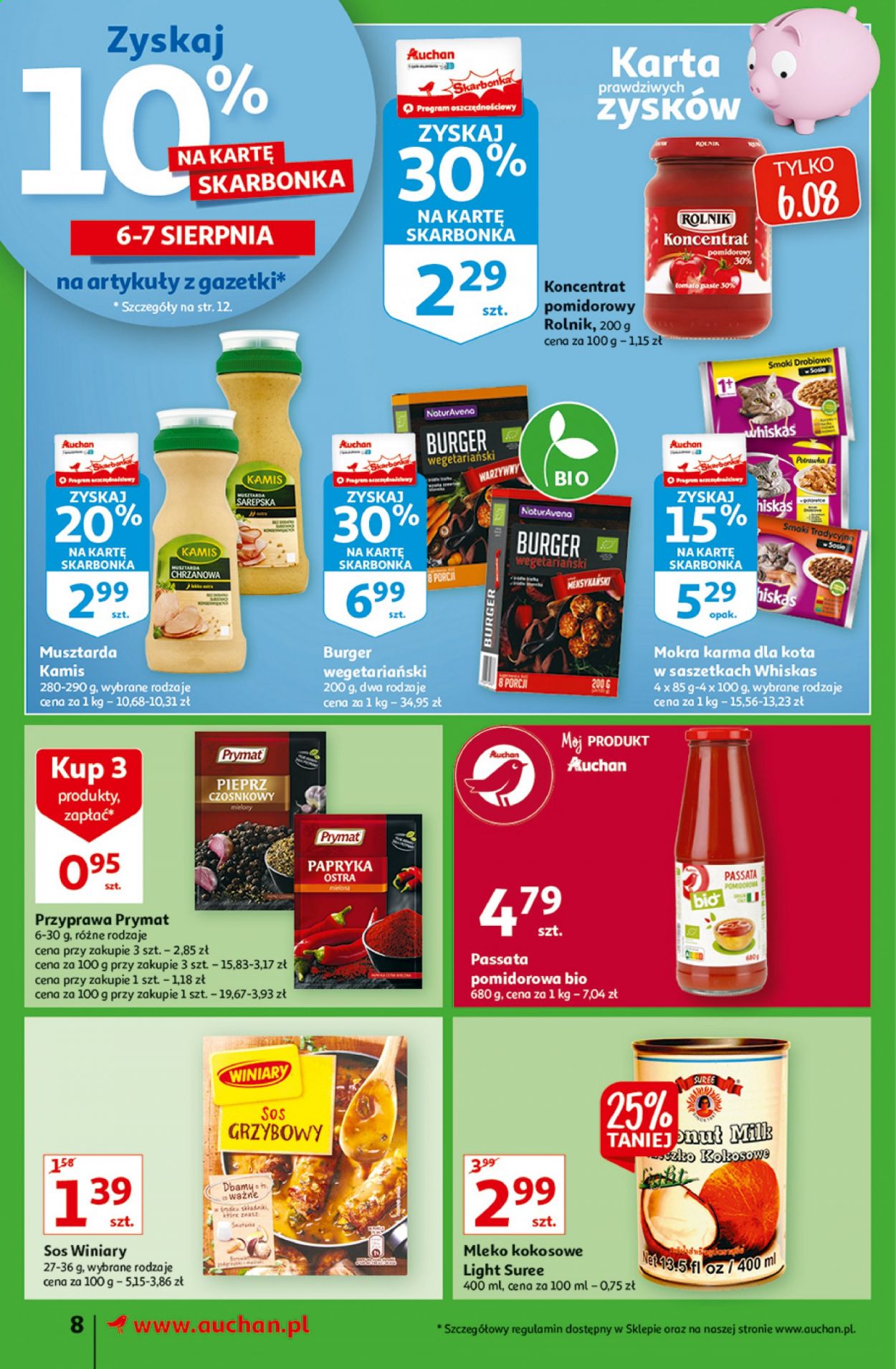 Gazetka Auchan - 5.08.2021 - 11.08.2021. Strona 8