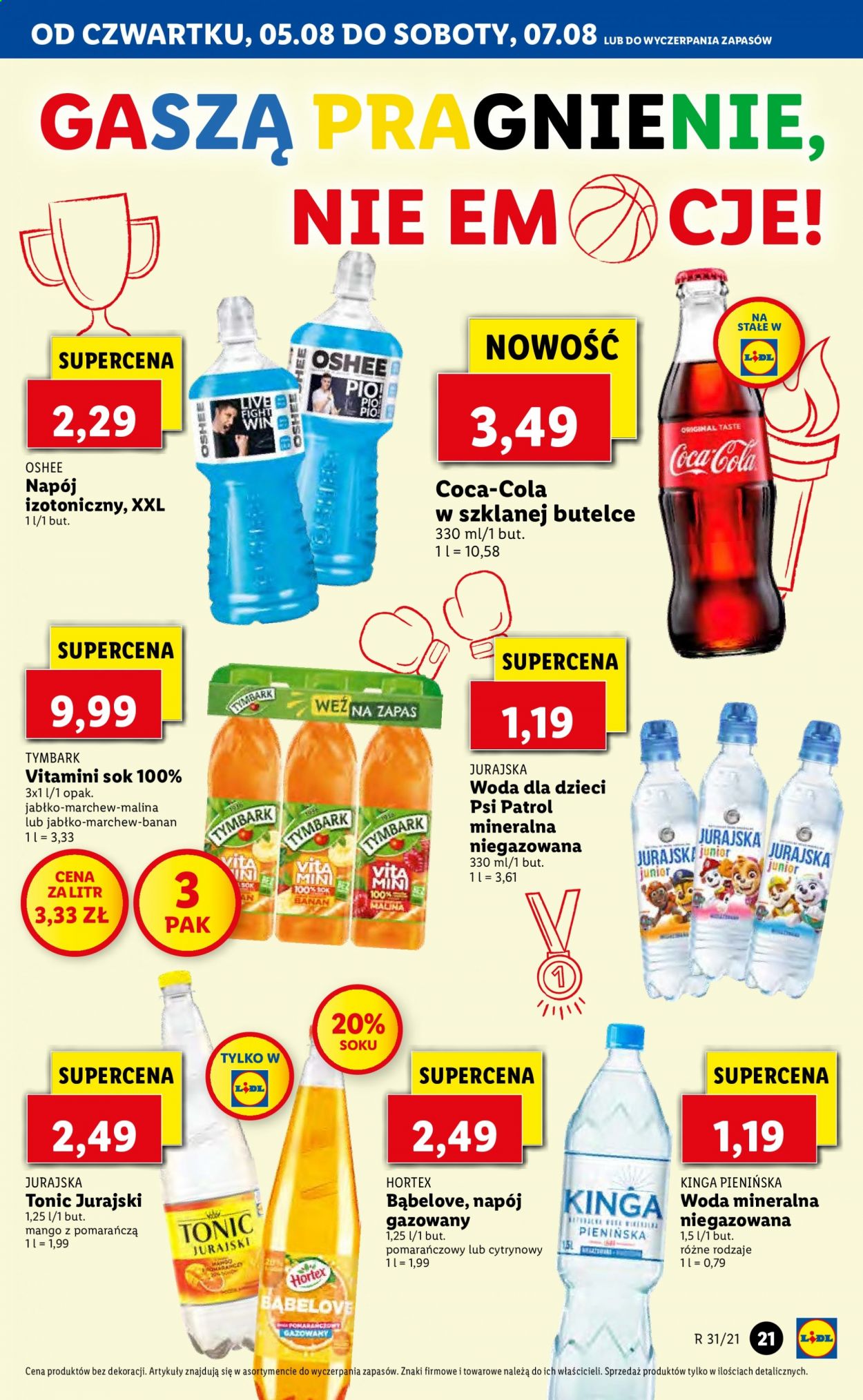 Gazetka Lidl - 5.08.2021 - 7.08.2021. Strona 21