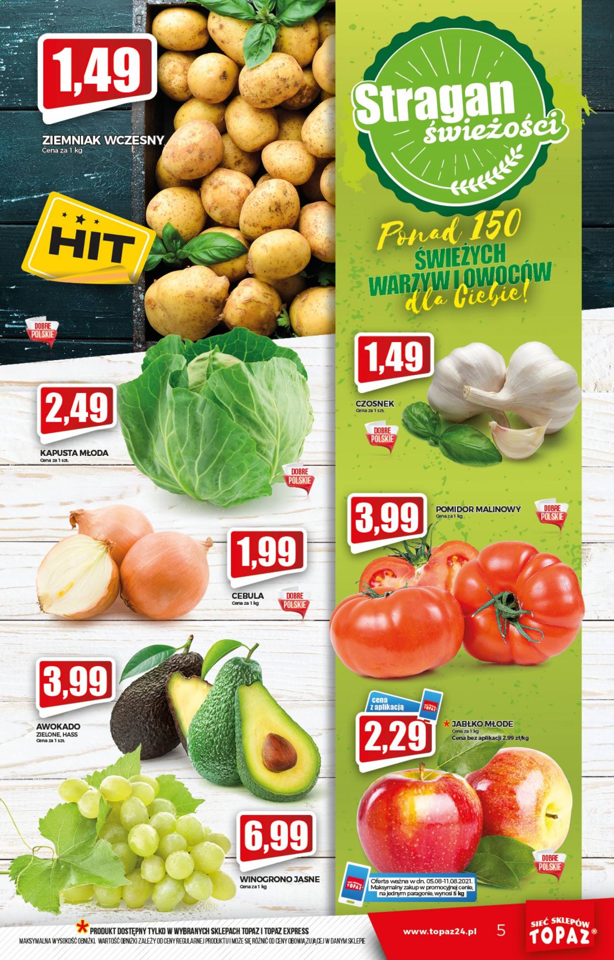 Gazetka Topaz - 5.08.2021 - 11.08.2021. Strona 5