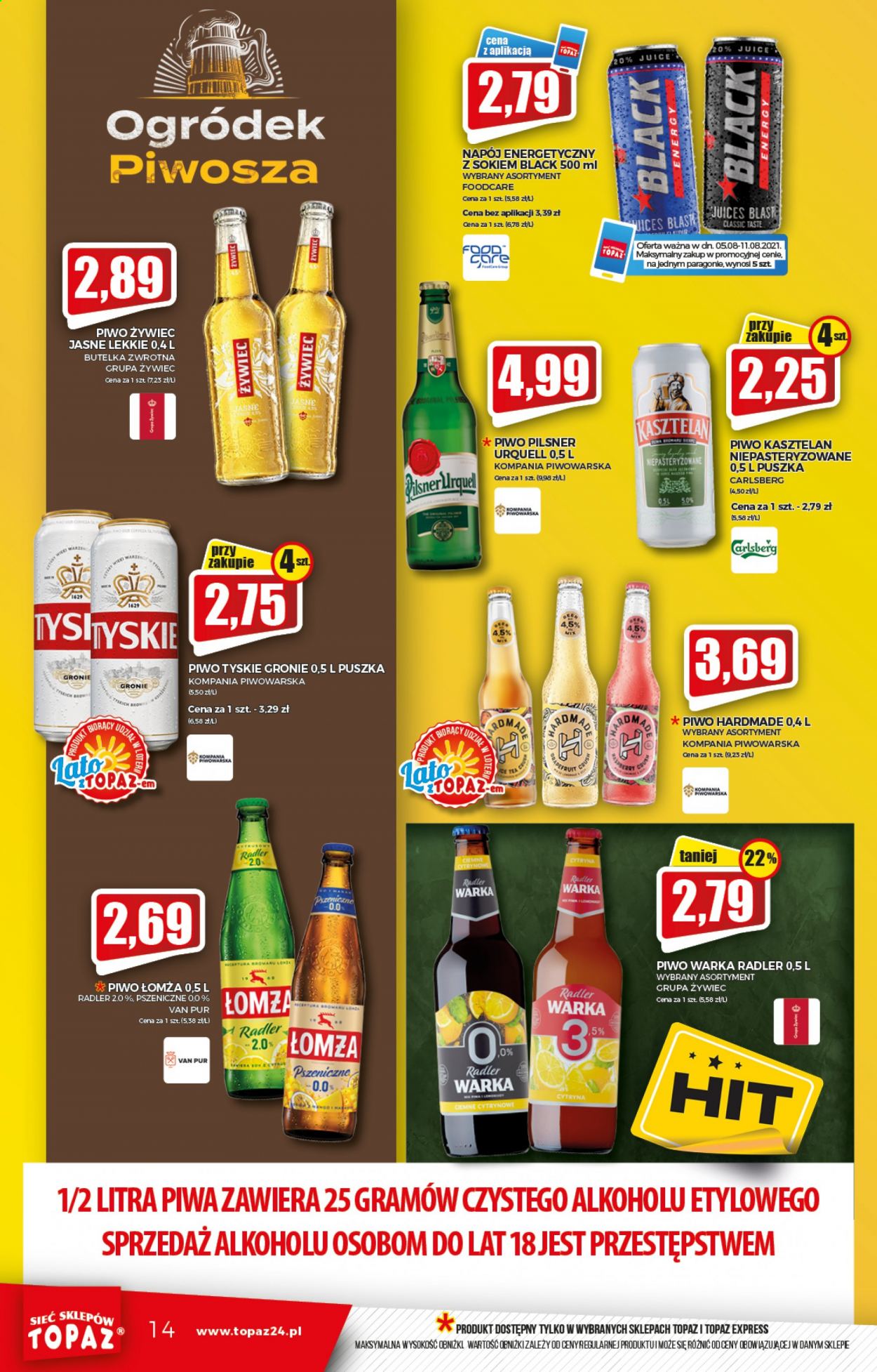 Gazetka Topaz - 5.08.2021 - 11.08.2021. Strona 14