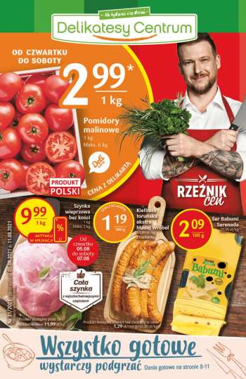 Gazetka Delikatesy Centrum - 5.8.2021 - 11.8.2021.