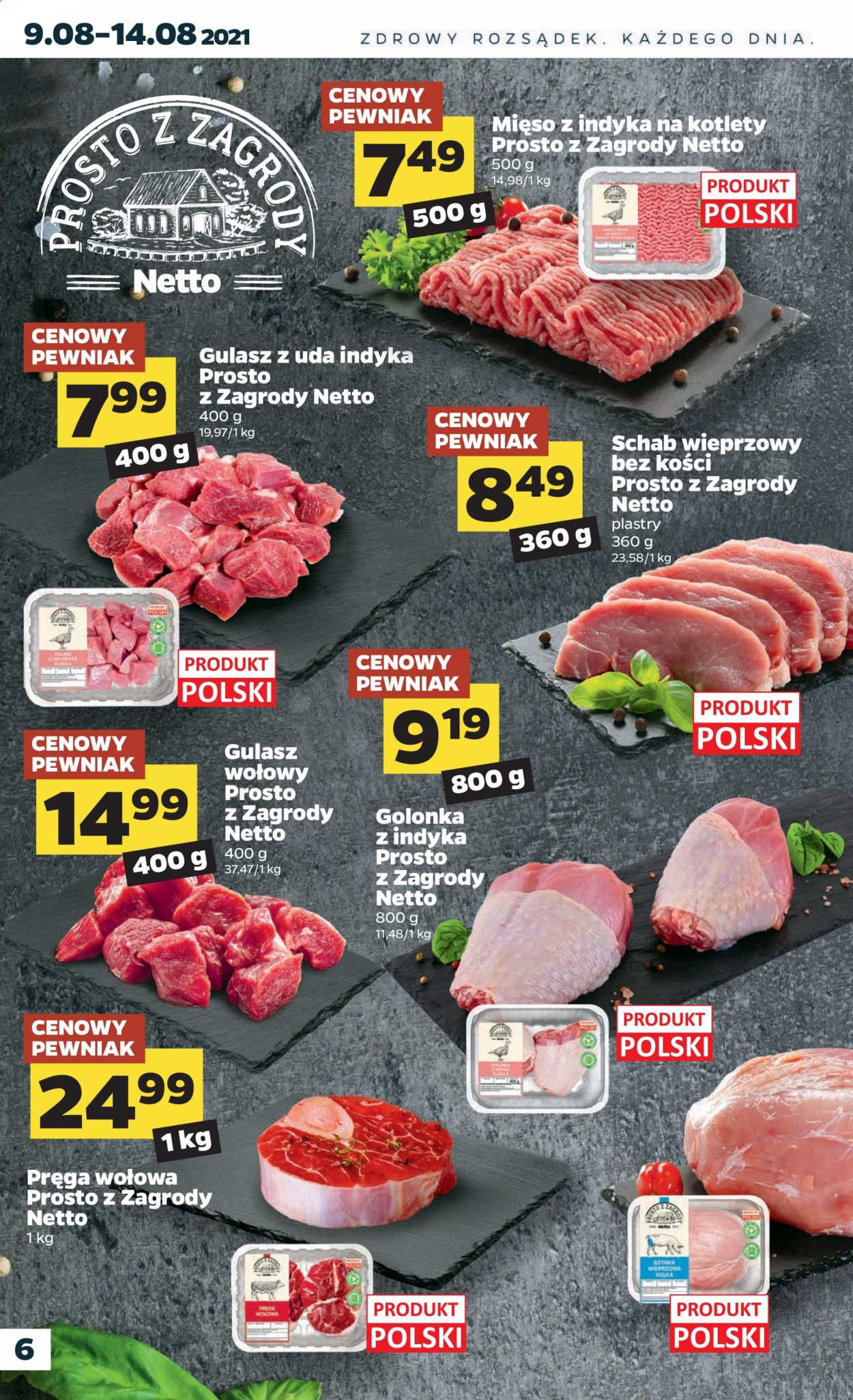Gazetka Netto - 9.08.2021 - 14.08.2021. Strona 6
