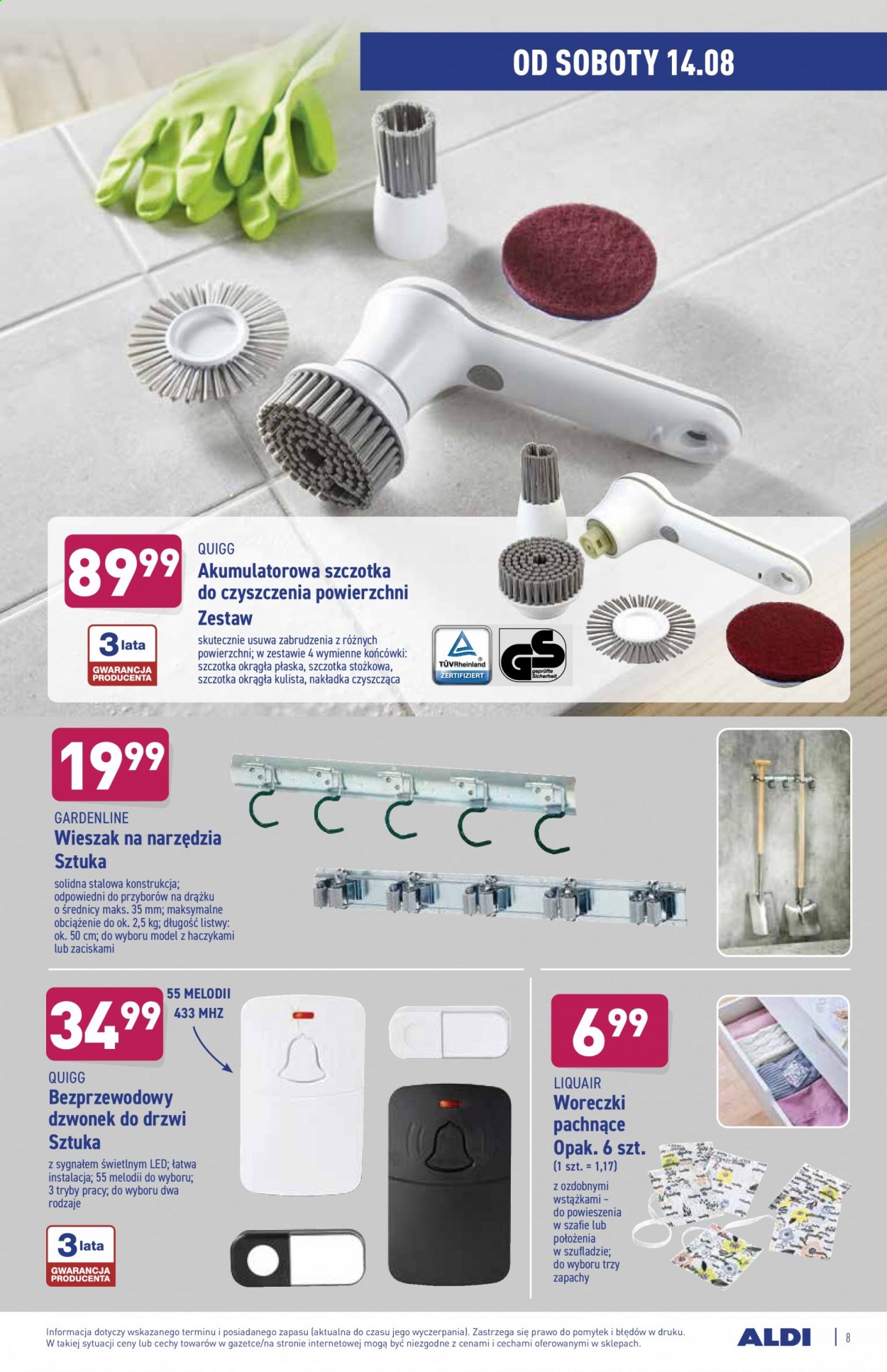 Gazetka ALDI - 11.08.2021 - 14.08.2021. Strona 8