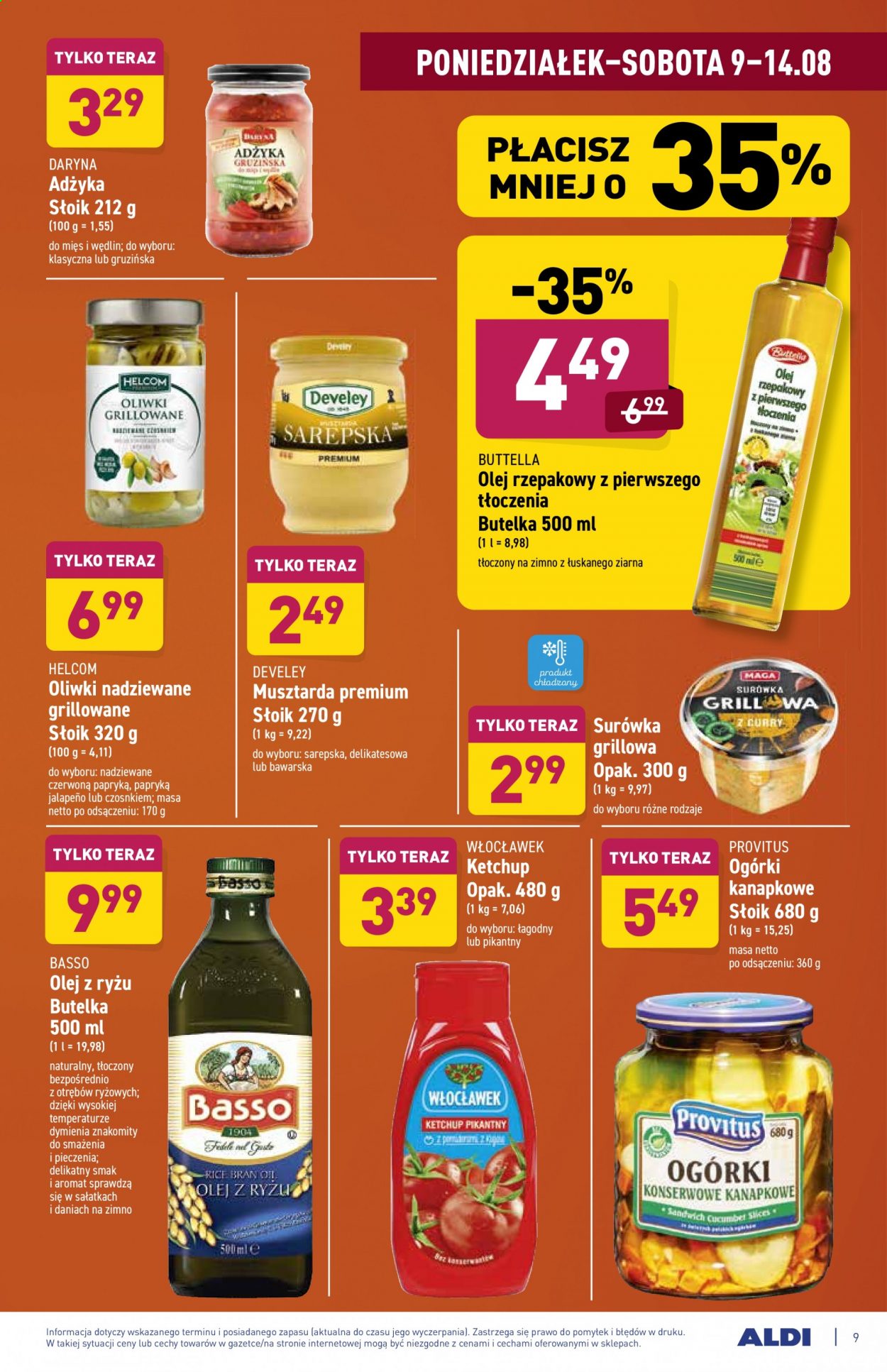 Gazetka ALDI - 9.08.2021 - 14.08.2021. Strona 9