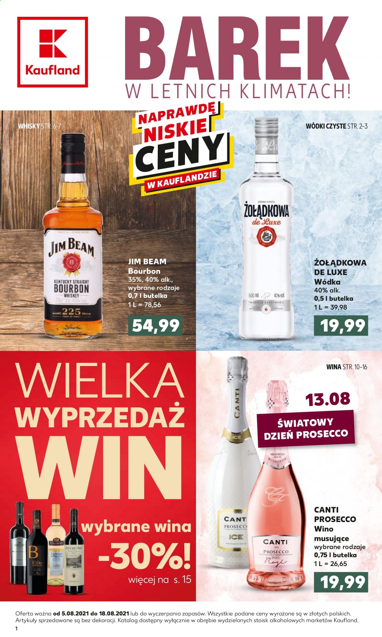 Gazetka Kaufland - 5.08.2021 - 18.08.2021. Strona 1