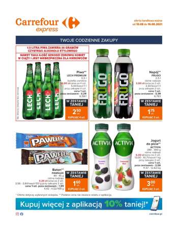 Gazetka Carrefour Express - 10.8.2021 - 16.8.2021.