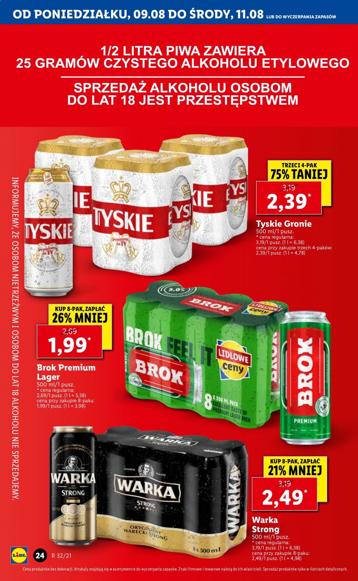 Gazetka Lidl - 9.08.2021 - 11.08.2021. Strona 24
