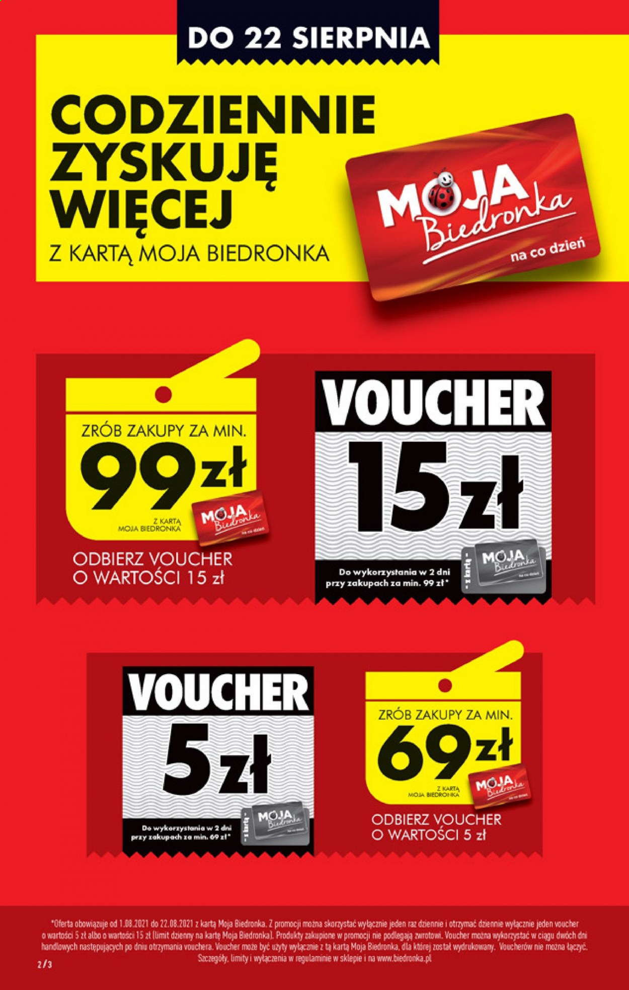 Gazetka Biedronka - 9.08.2021 - 14.08.2021. Strona 2