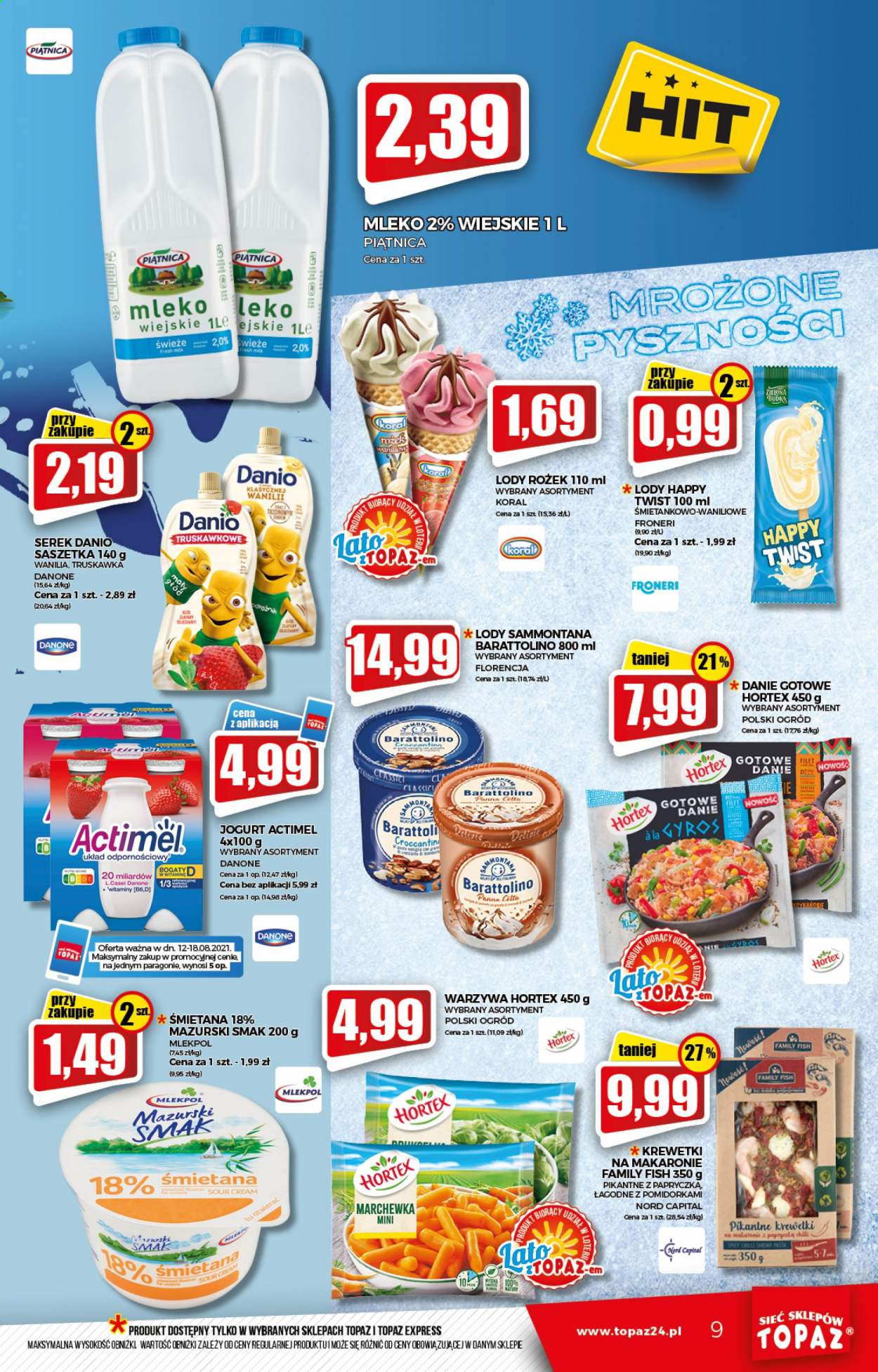 Gazetka Topaz - 12.08.2021 - 18.08.2021. Strona 9