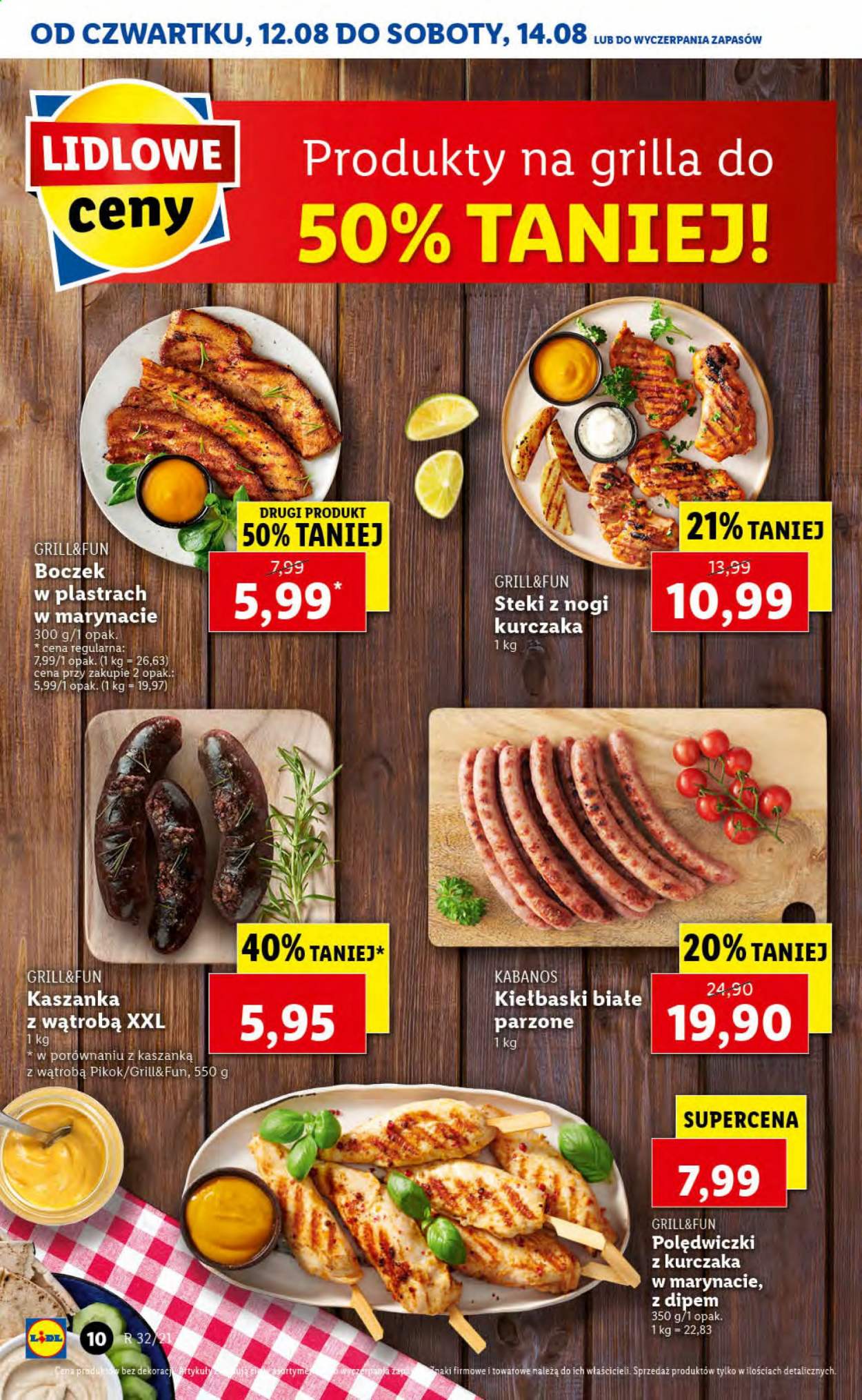Gazetka Lidl - 12.08.2021 - 14.08.2021. Strona 10