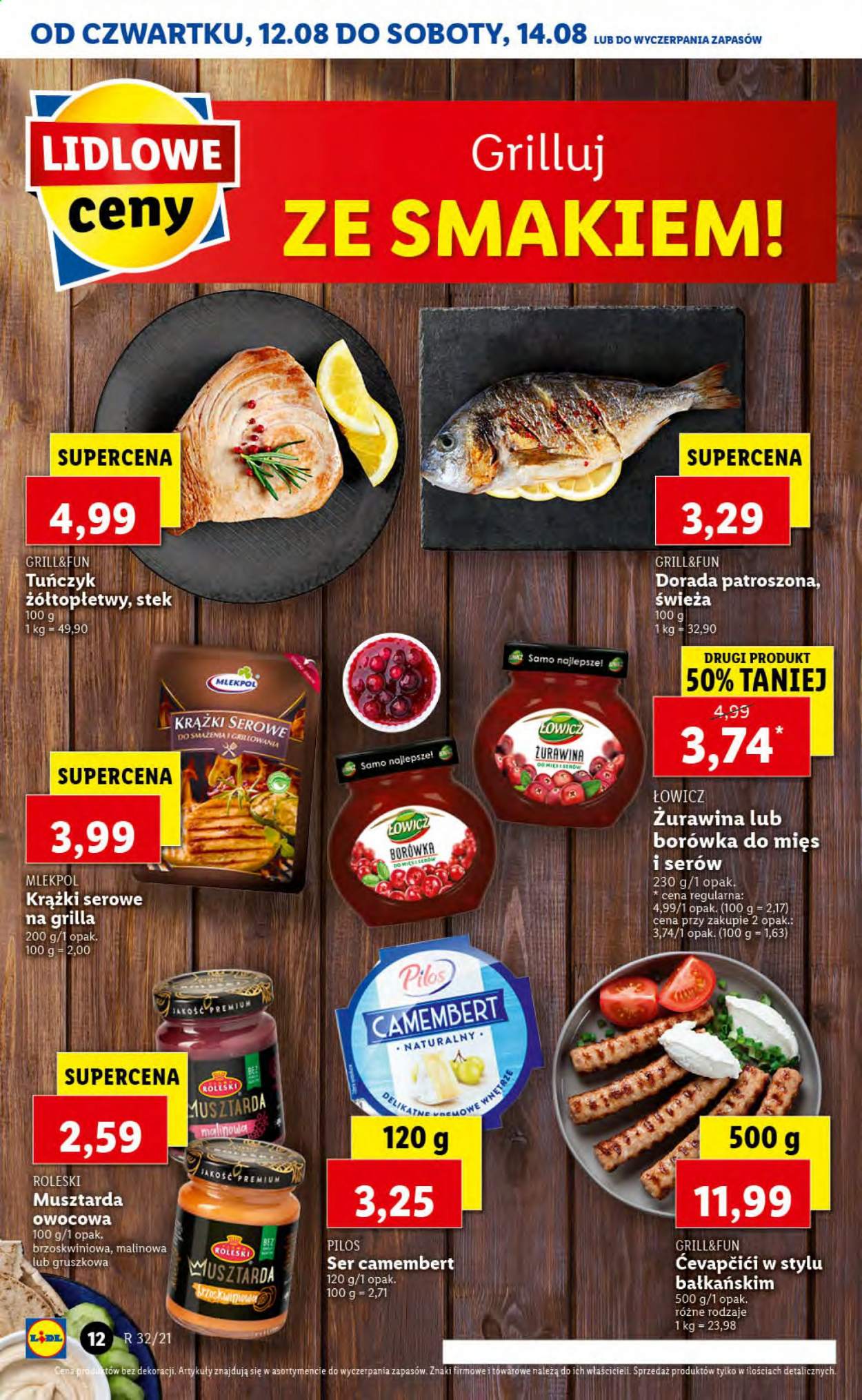 Gazetka Lidl - 12.08.2021 - 14.08.2021. Strona 12