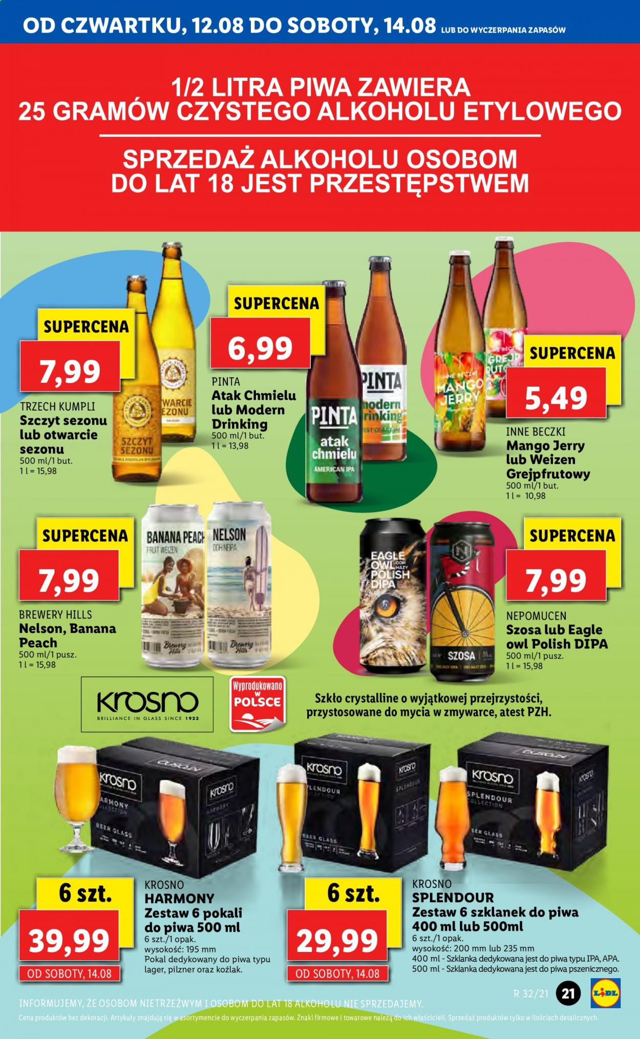 Gazetka Lidl - 12.08.2021 - 14.08.2021. Strona 21