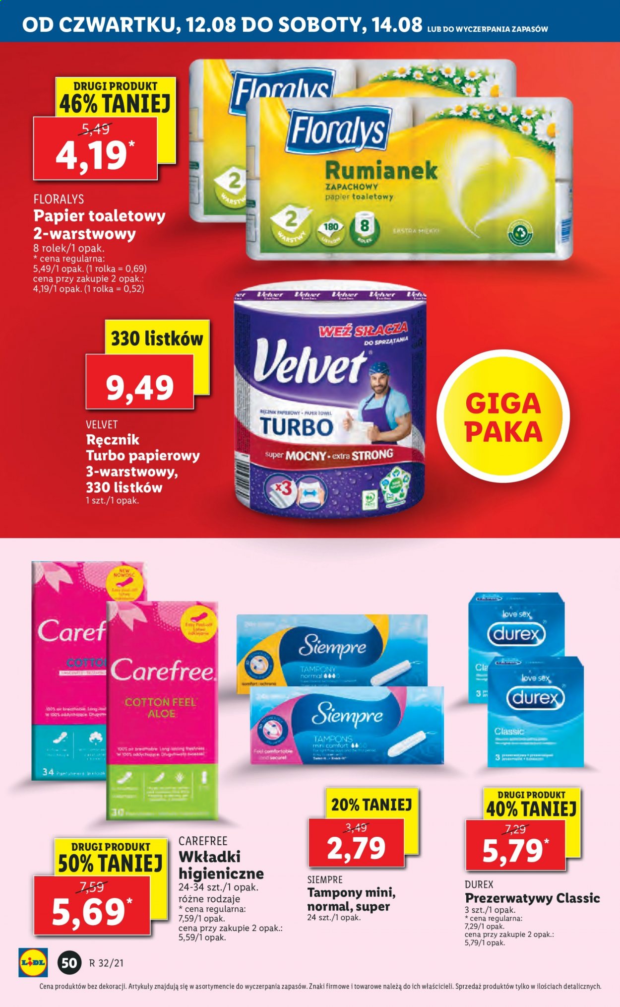 Gazetka Lidl - 12.08.2021 - 14.08.2021. Strona 50