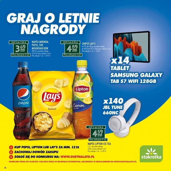 Gazetka Stokrotka Supermarket - 12.08.2021 - 1.09.2021. Strona 38