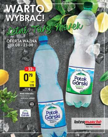 Gazetka Intermarché - 10.8.2021 - 23.8.2021.