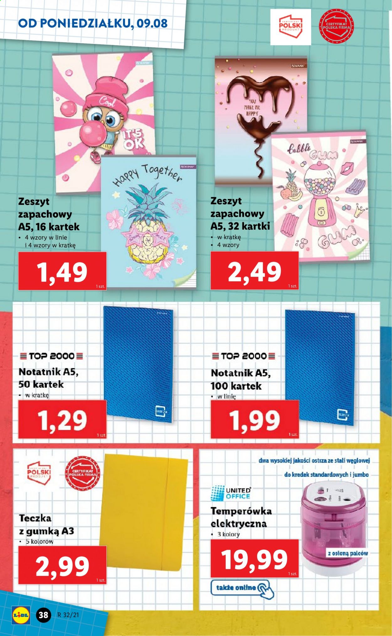Gazetka Lidl - 26.07.2021 - 21.08.2021. Strona 38