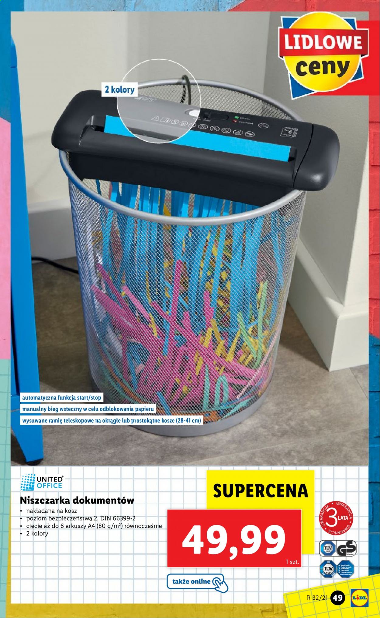 Gazetka Lidl - 26.07.2021 - 21.08.2021. Strona 49