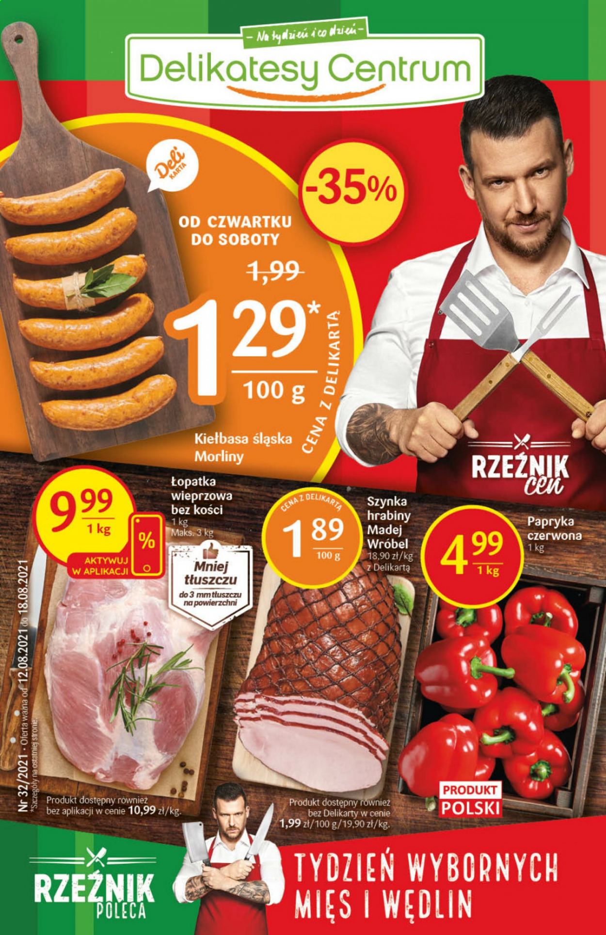 Gazetka Delikatesy Centrum - 12.08.2021 - 18.08.2021. Strona 1