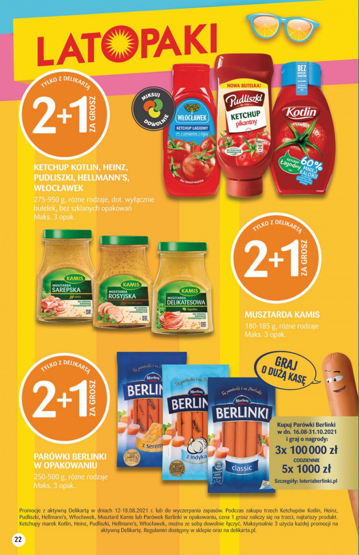 Gazetka Delikatesy Centrum - 12.08.2021 - 18.08.2021. Strona 22