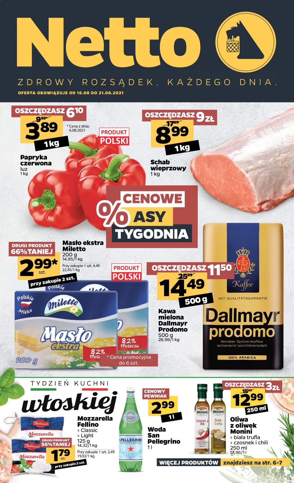 Gazetka Netto - 16.08.2021 - 21.08.2021. Strona 1