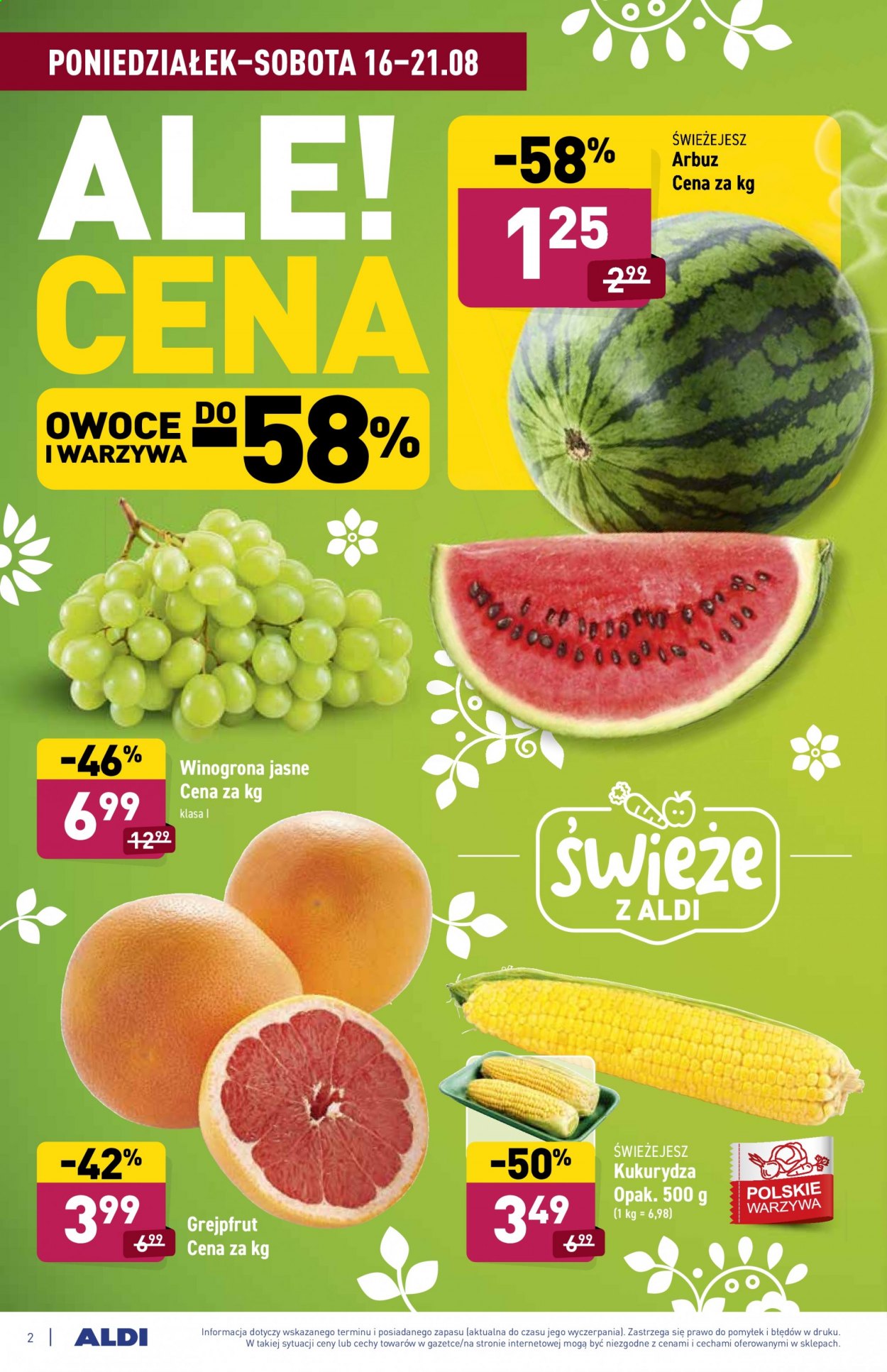 Gazetka ALDI - 16.08.2021 - 21.08.2021. Strona 2