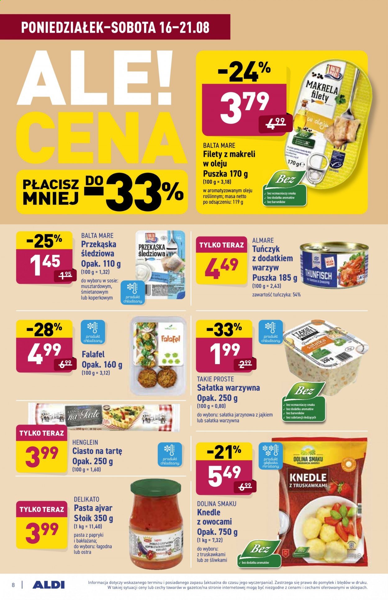 Gazetka ALDI - 16.08.2021 - 21.08.2021. Strona 8