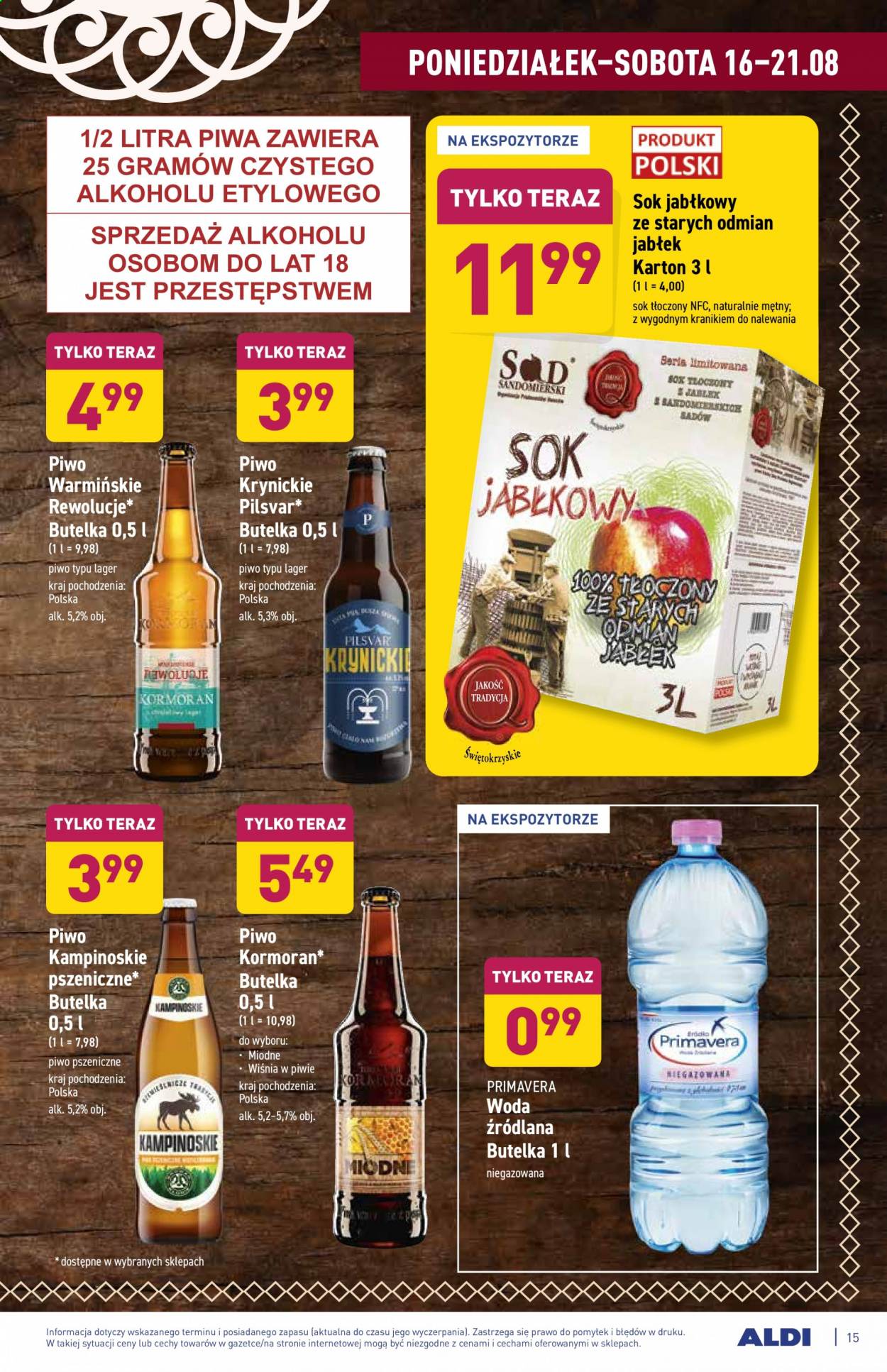 Gazetka ALDI - 16.08.2021 - 21.08.2021. Strona 15