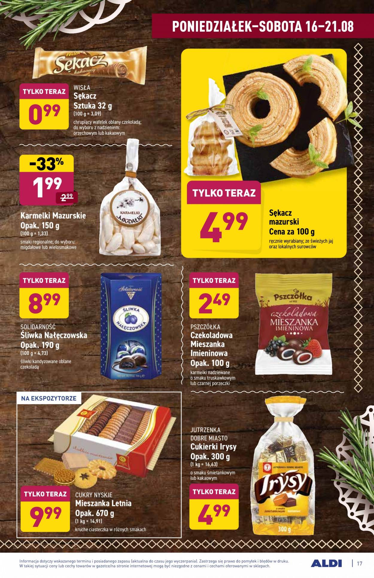 Gazetka ALDI - 16.08.2021 - 21.08.2021. Strona 17