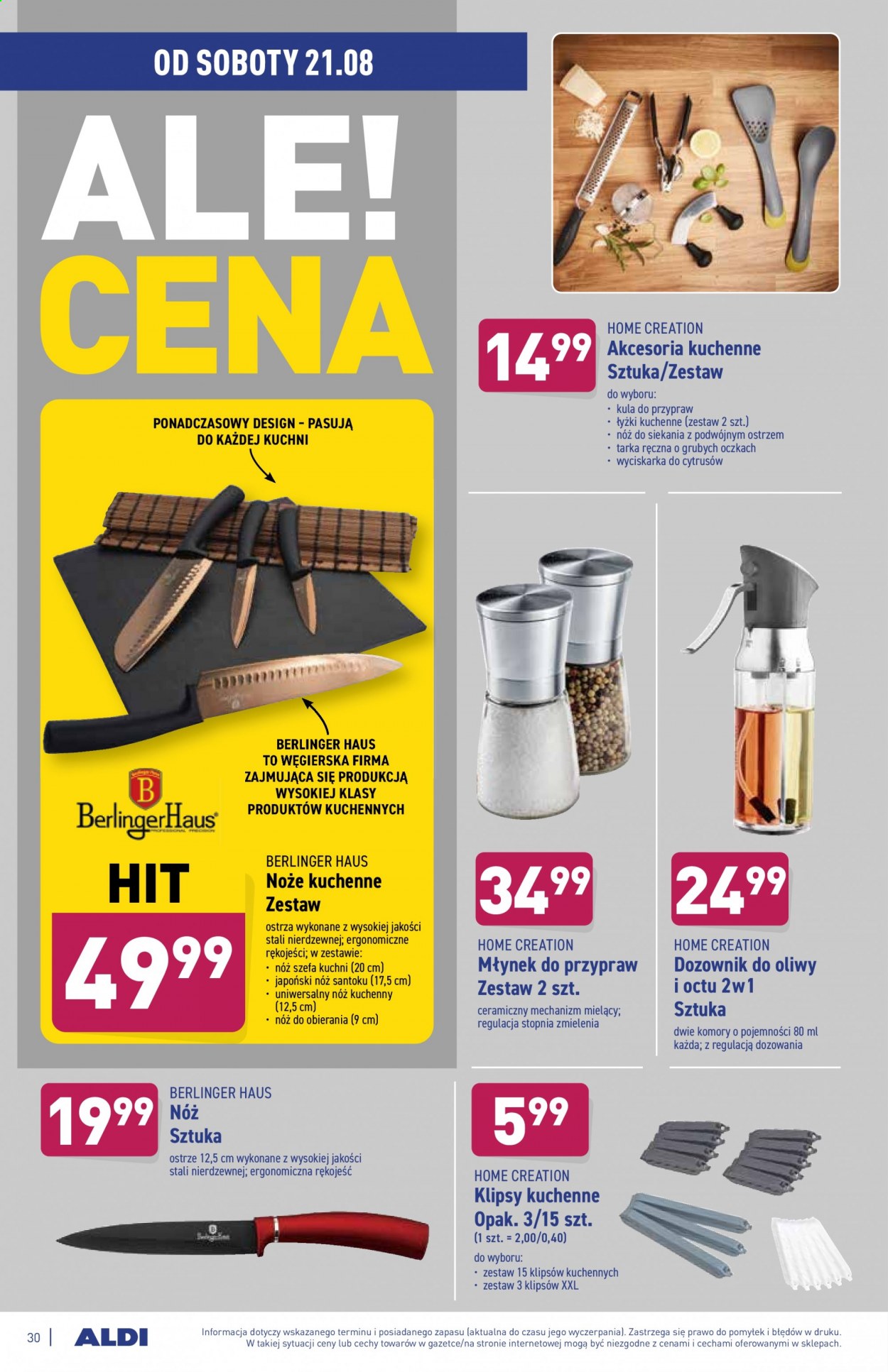 Gazetka ALDI - 16.08.2021 - 21.08.2021. Strona 30