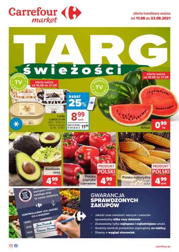 Gazetka Carrefour Market - 17.8.2021 - 23.8.2021.