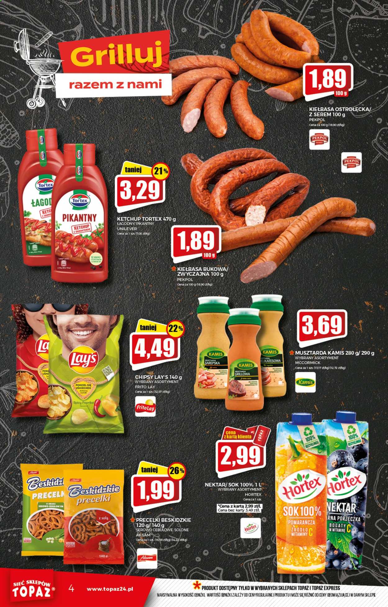 Gazetka Topaz - 19.08.2021 - 25.08.2021. Strona 4