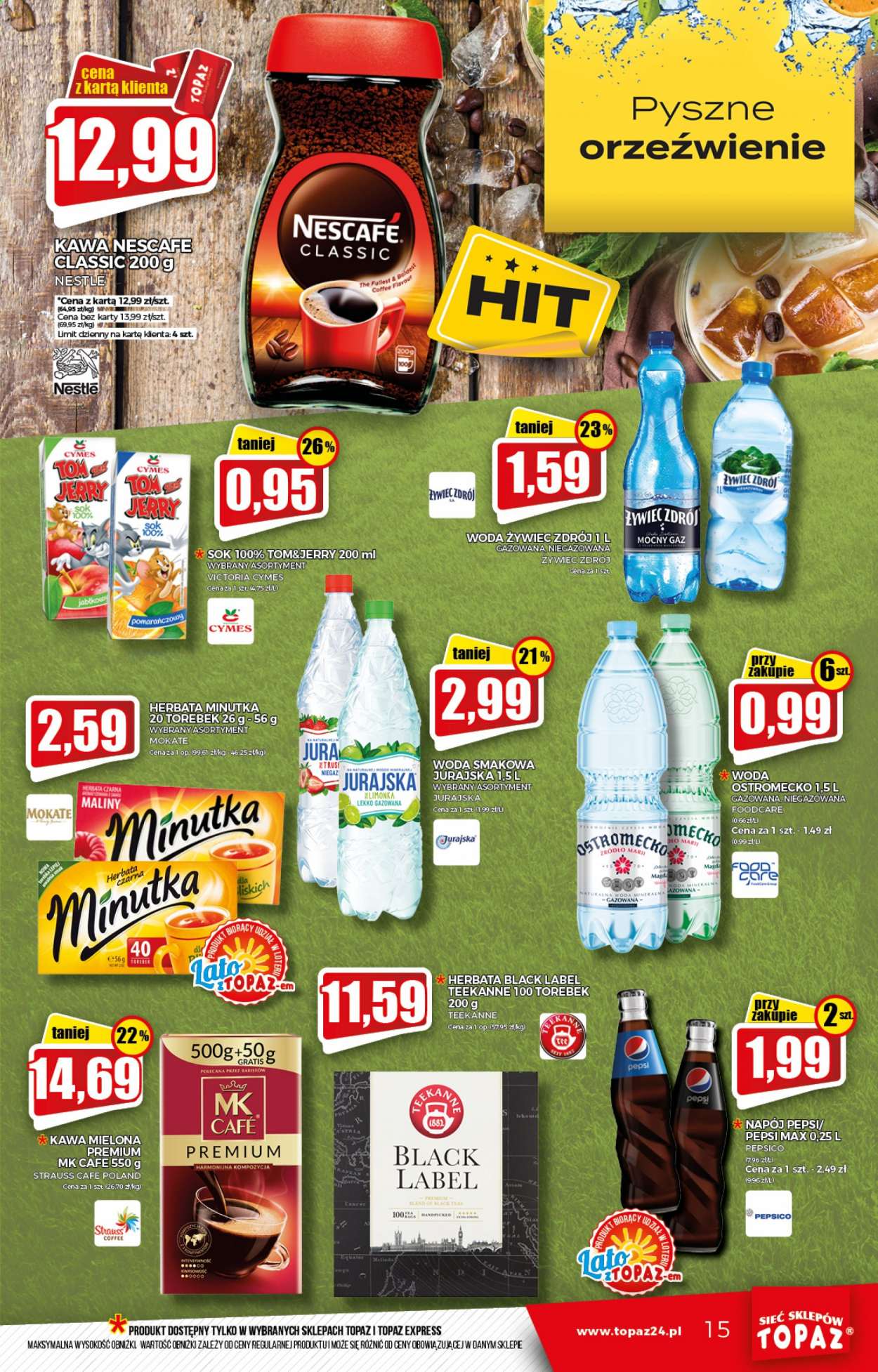 Gazetka Topaz - 19.08.2021 - 25.08.2021. Strona 15
