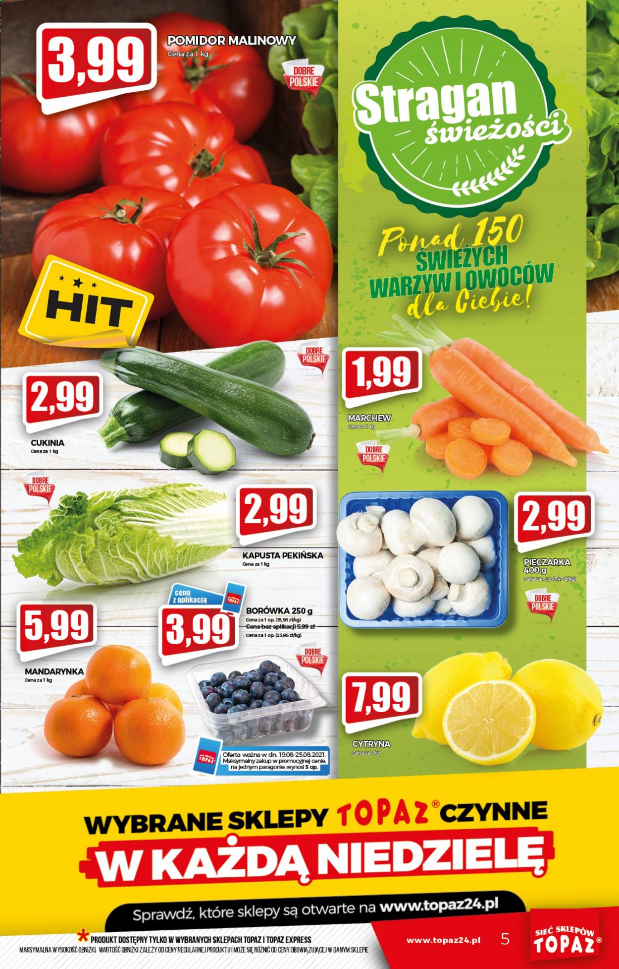 Gazetka Topaz - 19.08.2021 - 25.08.2021. Strona 5