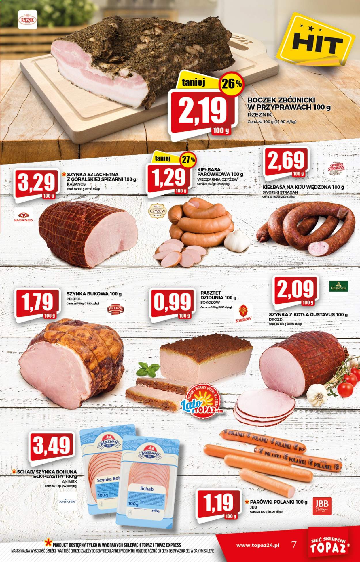 Gazetka Topaz - 19.08.2021 - 25.08.2021. Strona 7