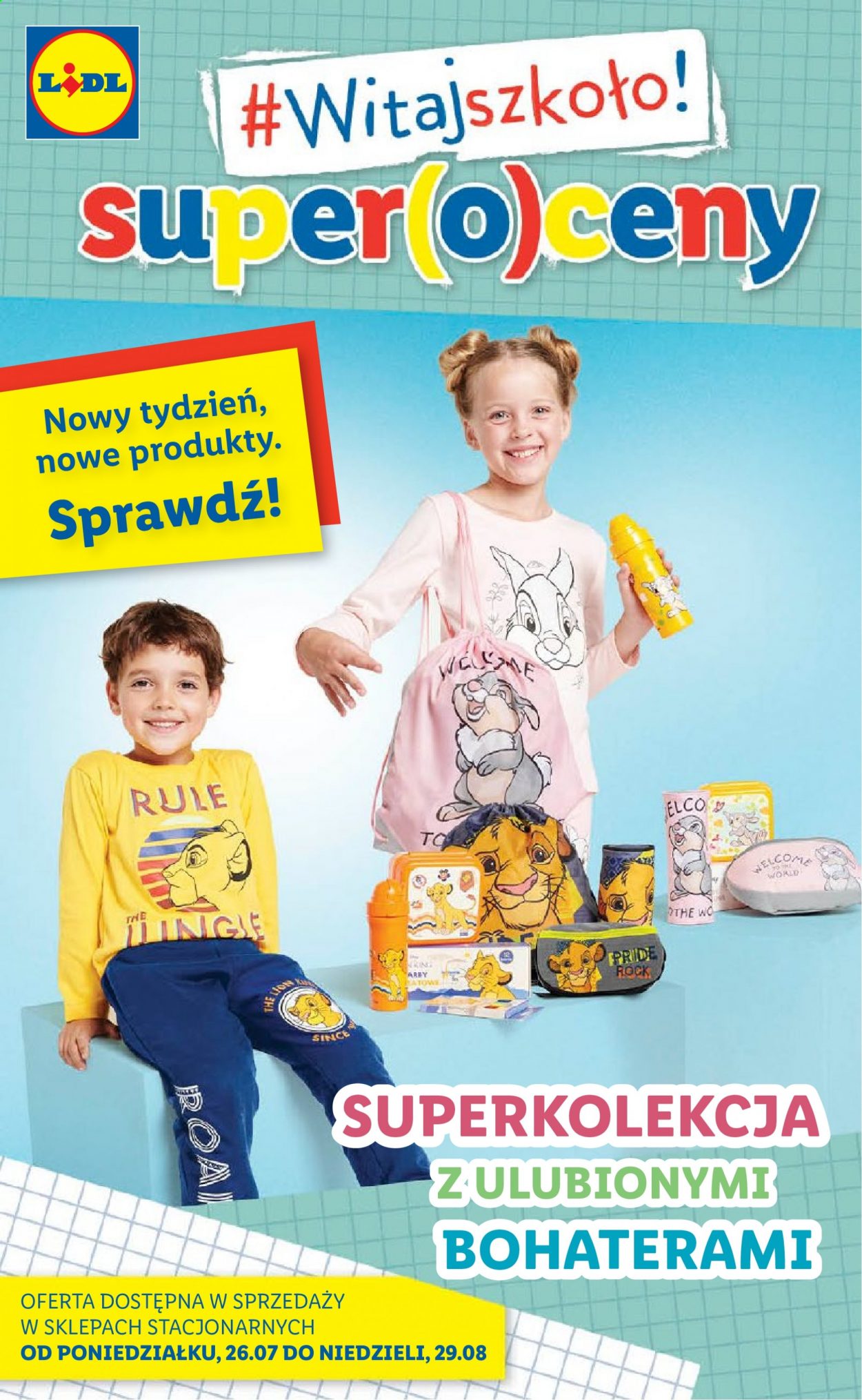 Gazetka Lidl - 26.07.2021 - 29.08.2021. Strona 1