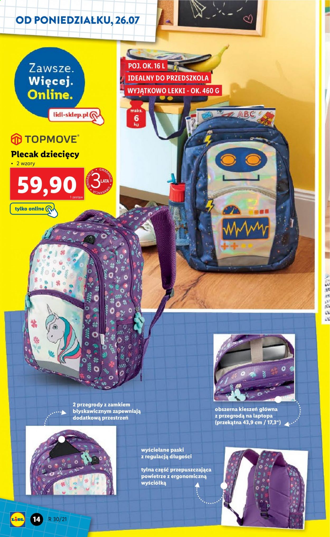 Gazetka Lidl - 26.07.2021 - 29.08.2021. Strona 14