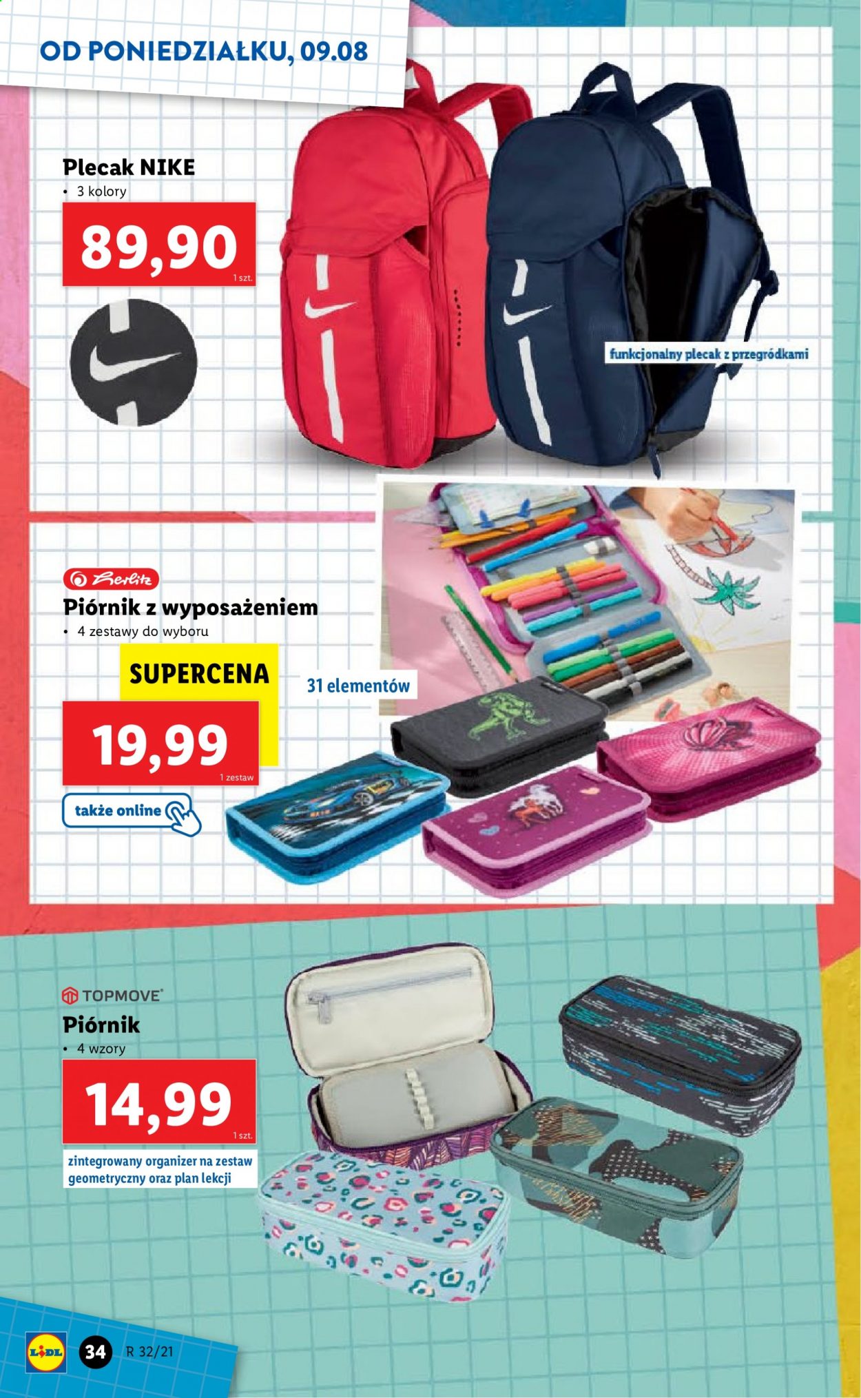 Gazetka Lidl - 26.07.2021 - 29.08.2021. Strona 34