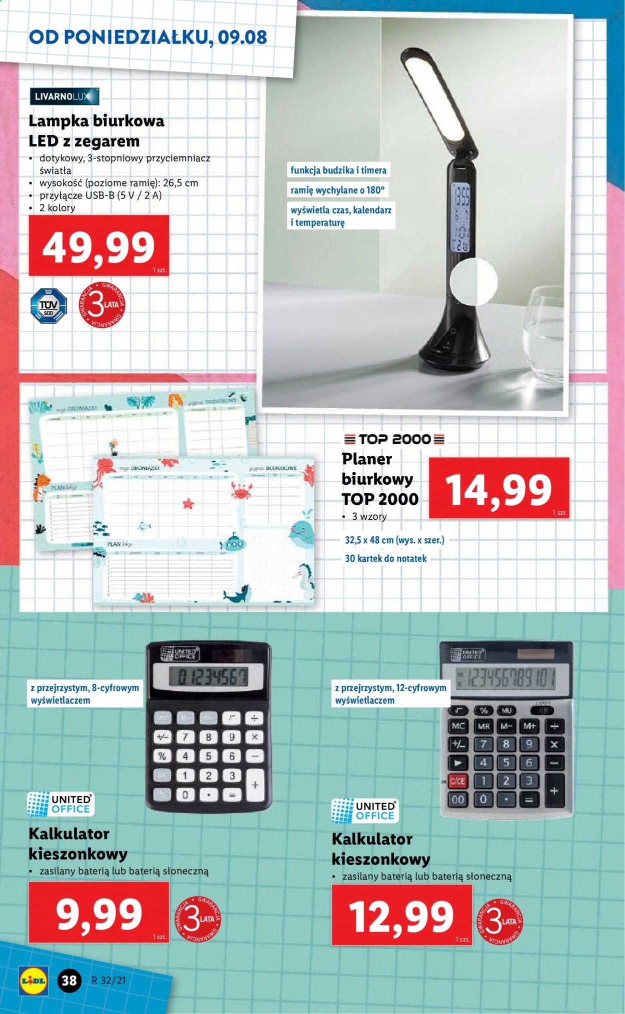 Gazetka Lidl - 26.07.2021 - 29.08.2021. Strona 38