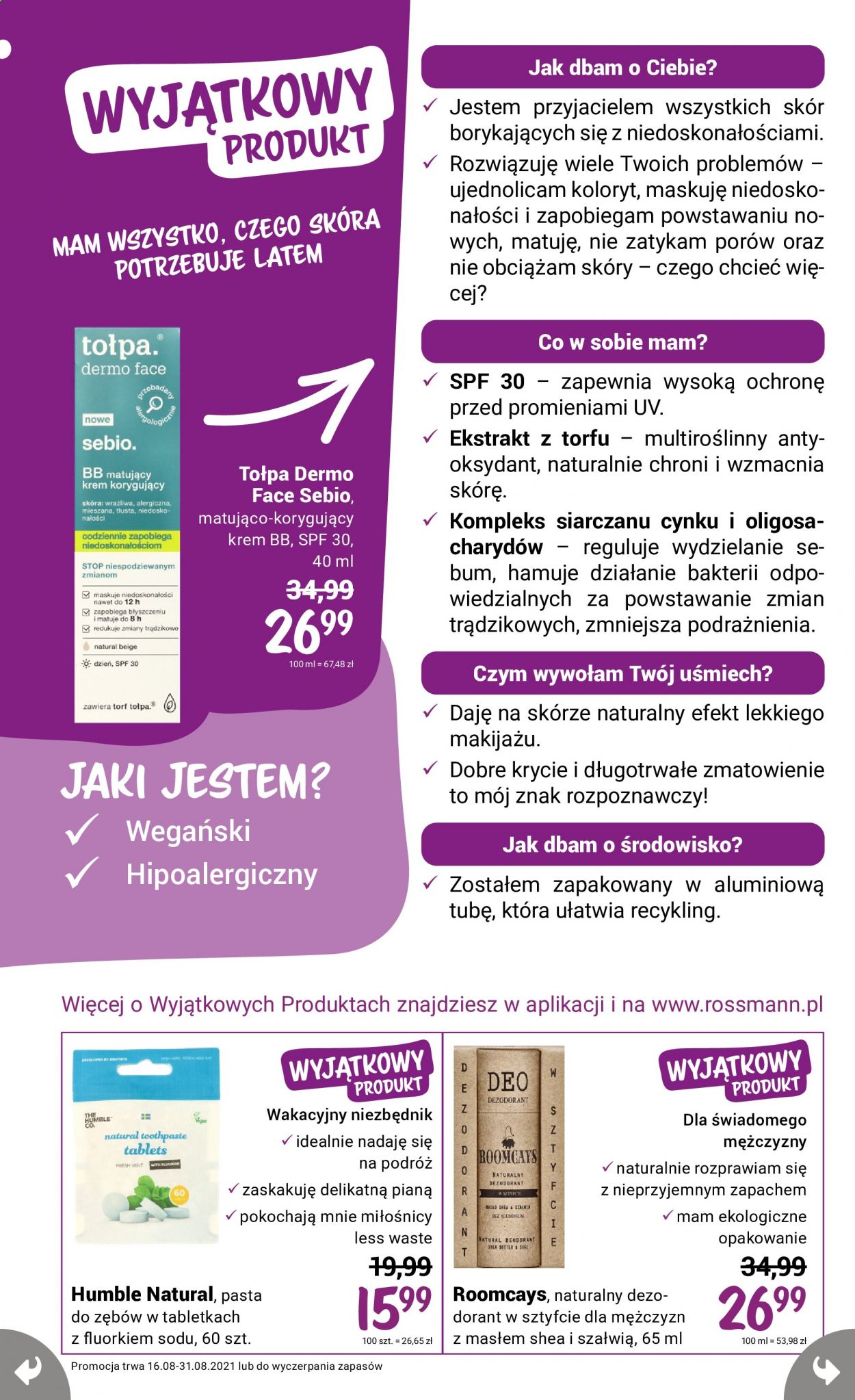 Gazetka Rossmann - 16.08.2021 - 31.08.2021. Strona 16