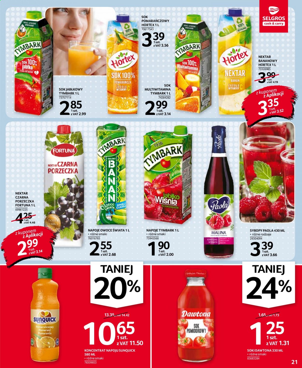Gazetka Selgros - 19.08.2021 - 1.09.2021. Strona 21