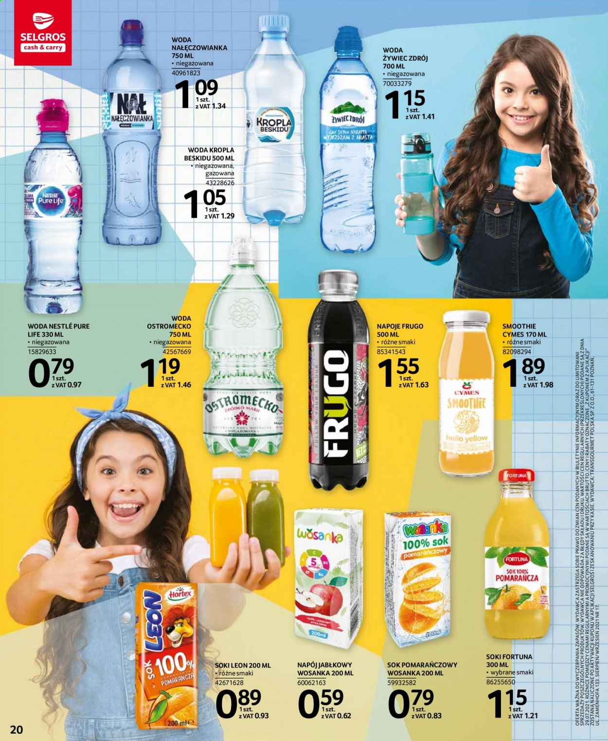 Gazetka Selgros - 19.08.2021 - 1.09.2021. Strona 20