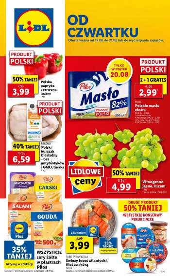 Gazetka Lidl - 19.8.2021 - 21.8.2021.