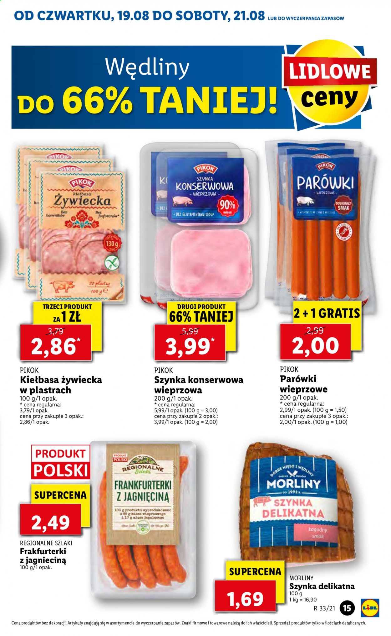 Gazetka Lidl - 19.08.2021 - 21.08.2021. Strona 15