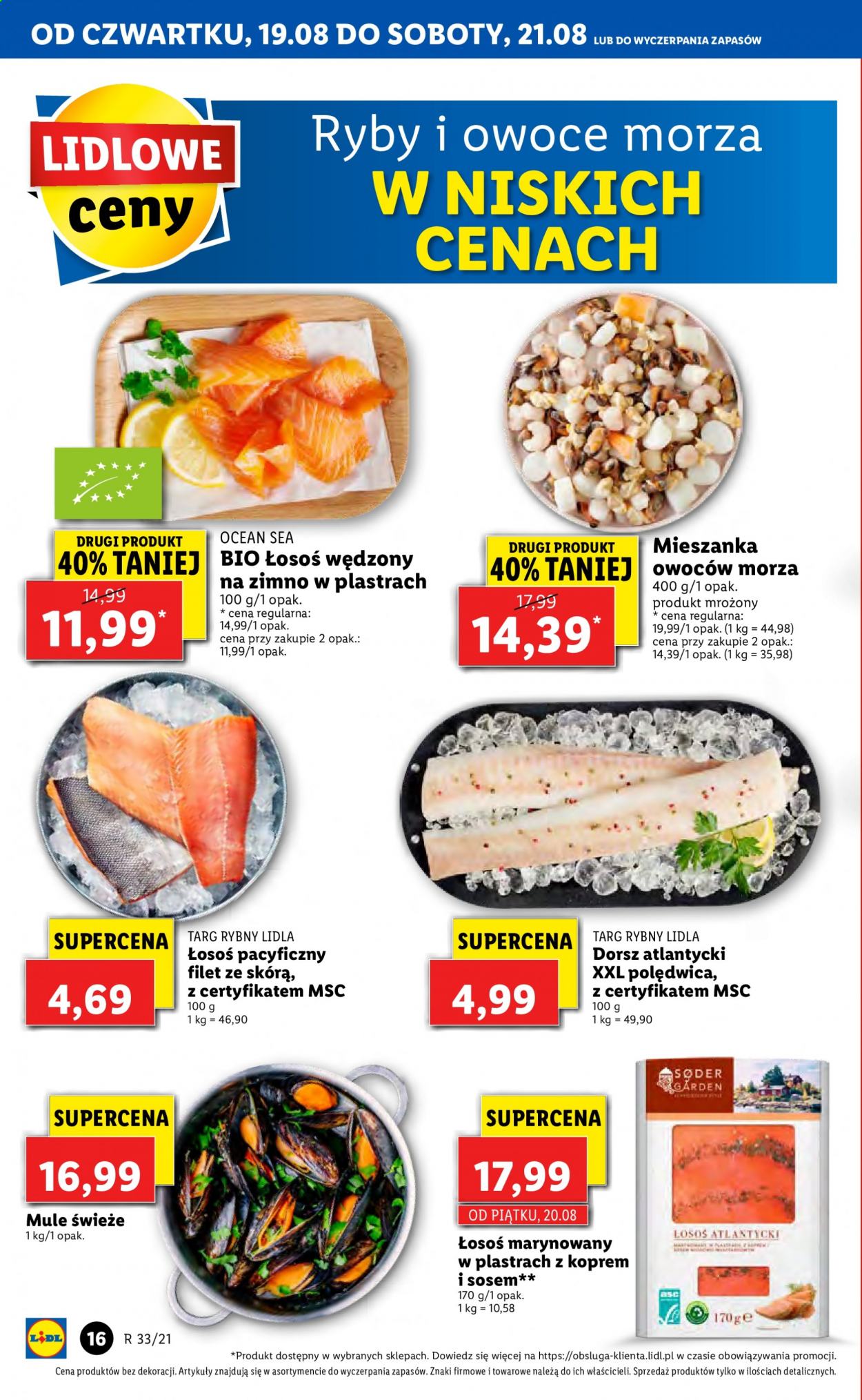 Gazetka Lidl - 19.08.2021 - 21.08.2021. Strona 16