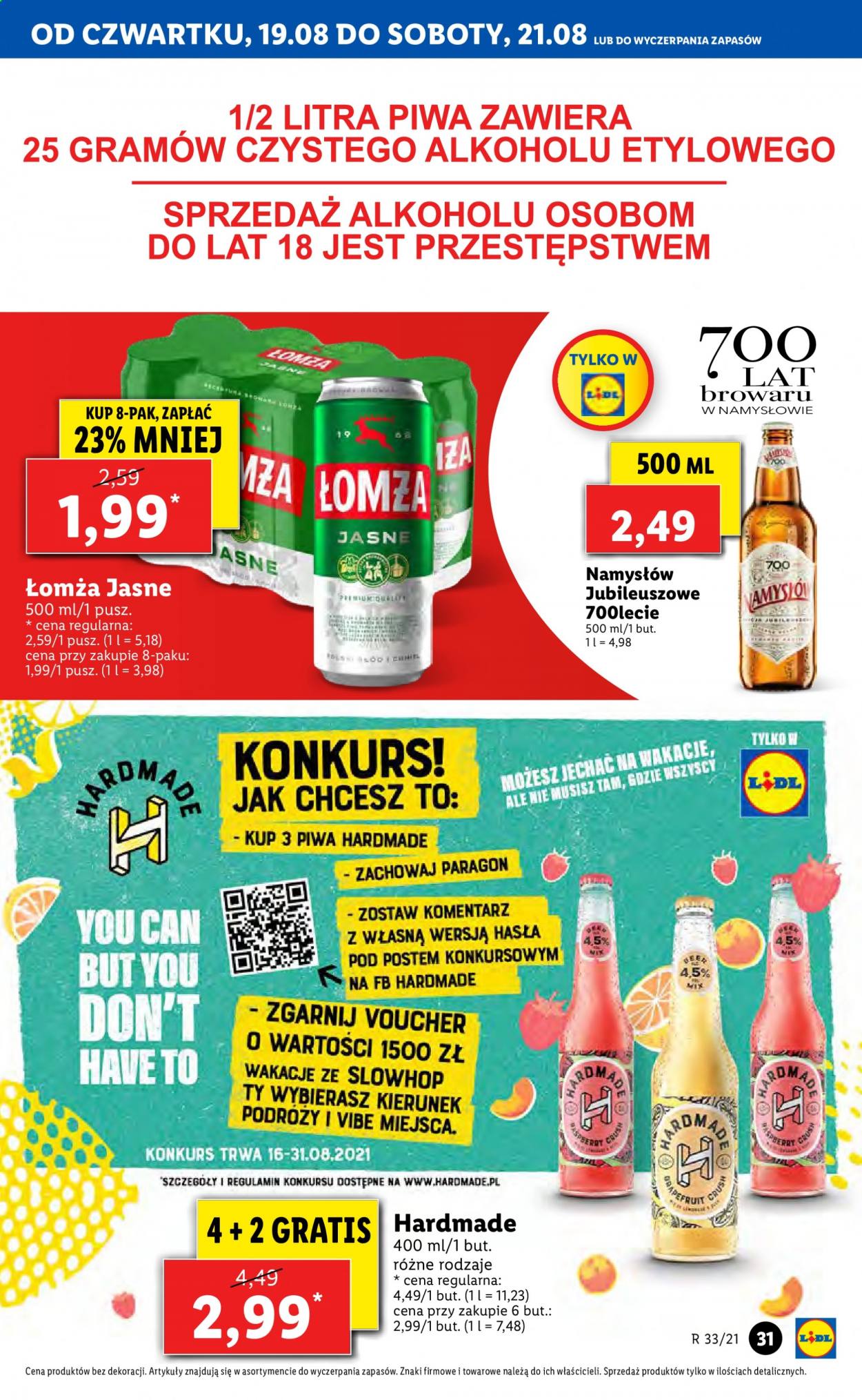 Gazetka Lidl - 19.08.2021 - 21.08.2021. Strona 31