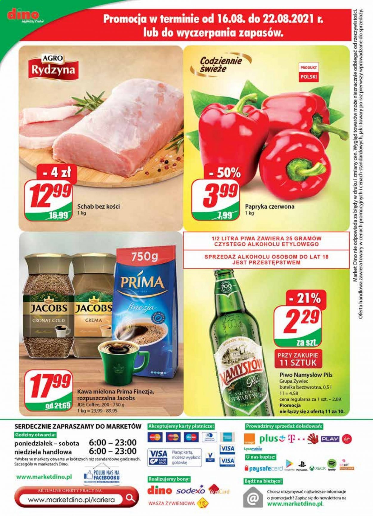 Gazetka Dino - 18.08.2021 - 24.08.2021. Strona 20
