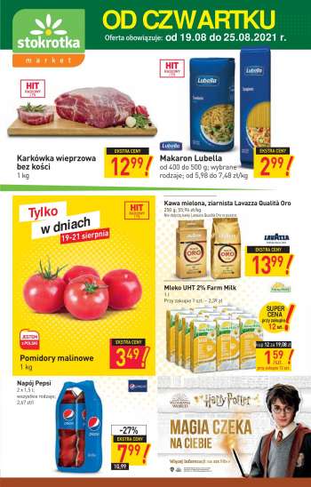 Gazetka Stokrotka Market - 19.8.2021 - 25.8.2021.
