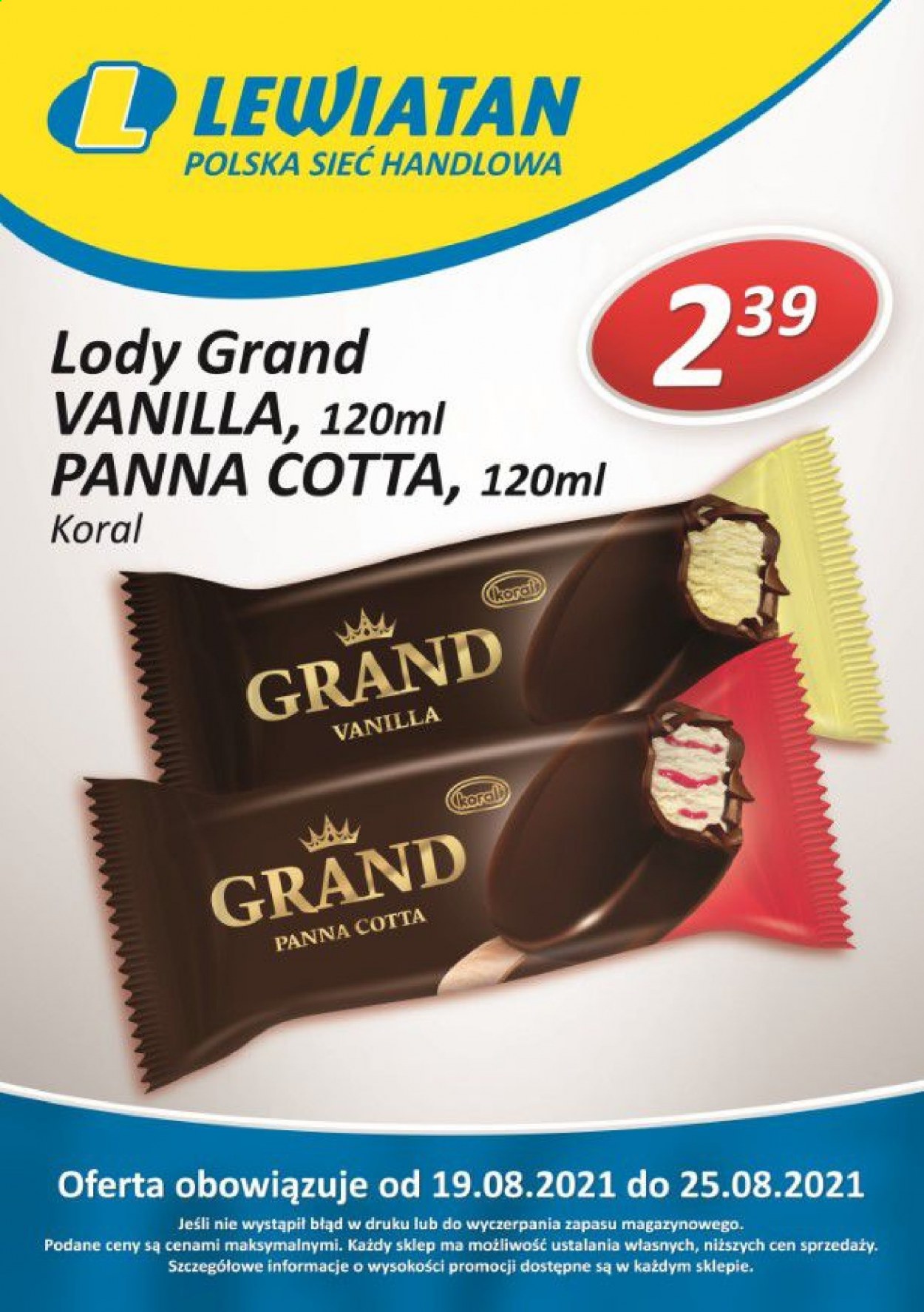 Gazetka Lewiatan - 19.08.2021 - 25.08.2021. Strona 2