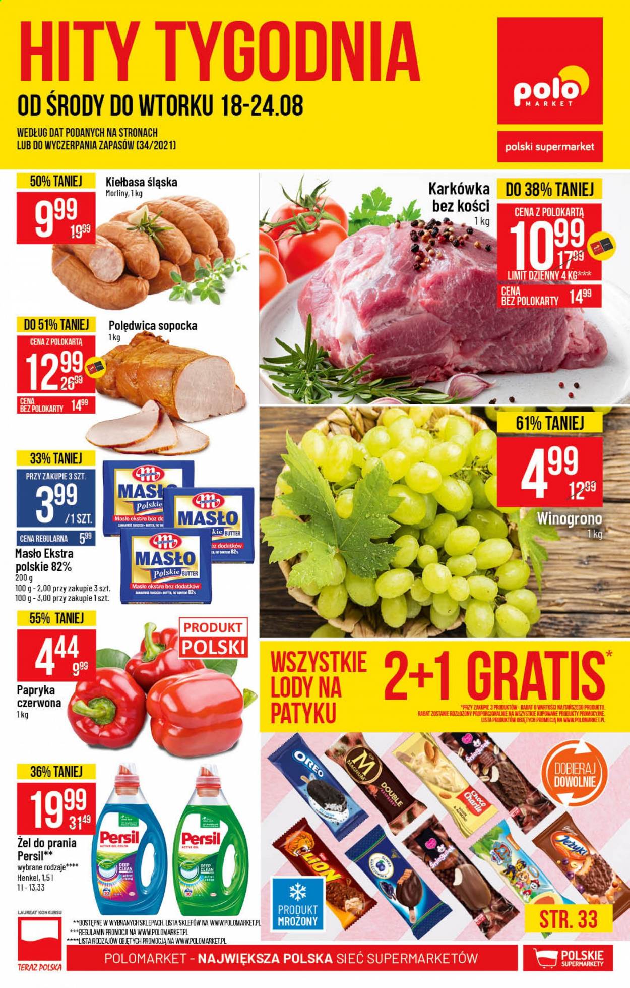 Gazetka Polomarket - 18.08.2021 - 24.08.2021. Strona 1