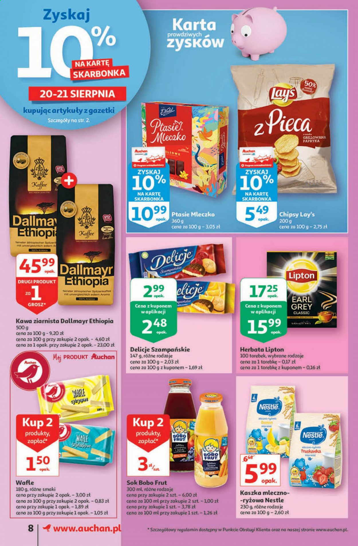 Gazetka Auchan - 19.08.2021 - 25.08.2021. Strona 8